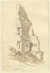 201353 Gezicht op een gedeelte van de ruïne van het kasteel De Haar bij Haarzuilens.N.B. De gemeente Haarzuilens is per ...